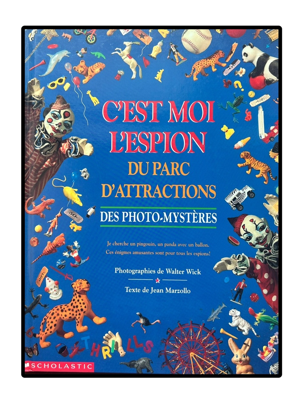 BUNDLE & SAVE 📚FRENCH C'EST MOI L'ESPION DU PARC D'ATTRACTIONS Photo-Mystères